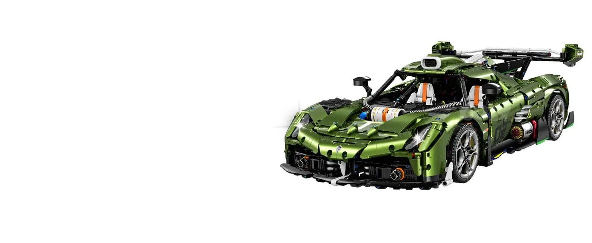 GULY 10628 Koenigsegg Hypercar – 1:8 technikai építőkészlet 