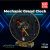 Mould King 10160 Cyberpunk mechanikus óra technikai modell építőkészlet 3675 db-os készlet, motoros és app vezérelt működéssel