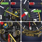 Mould King 10160 Cyberpunk mechanikus óra technikai modell építőkészlet 3675 db-os készlet, motoros és app vezérelt működéssel