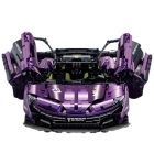 GULY 10617 McLaren P1 Hypercar technikai modell, 3568 db-os készlet, statikus kivitel