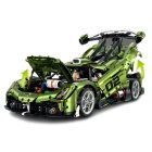 GULY 10628 Koenigsegg Hypercar technikai modell, 3838 db-os készlet, statikus kivitel