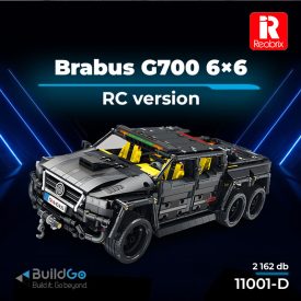   Reobrix 11001 Brabus G700 6×6 távirányítós terepjáró 2162 db-os építőkészlet