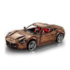 Reobrix 11009 GranTurismo sportautó technikai modell építőkészlet 5480 db-os készlet, 1:8 méretarányú prémium kivitel