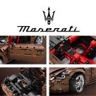 Reobrix 11009 GranTurismo sportautó technikai modell építőkészlet 5480 db-os készlet, 1:8 méretarányú prémium kivitel