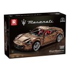 Reobrix 11009 GranTurismo sportautó technikai modell építőkészlet 5480 db-os készlet, 1:8 méretarányú prémium kivitel
