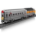 Mould King 12018S USA EMD F7 WP dízelmozdony – távirányítós 1751 db-os építőkészlet