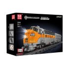 Mould King 12018S USA EMD F7 WP dízelmozdony – távirányítós 1751 db-os építőkészlet