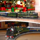 Mould King 12025 Orient Express SNCF 231 gőzmozdony technikai modell, 3898 db-os készlet, motoros kivitel