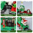 Mould King 12039 Christmas Train ESU KG230 dízelmozdony technikai modell, 922 db-os készlet, motoros kivitel