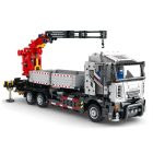 Reobrix 22011 többfunkciós darus teherautó építőkészlet, 2178 db-os készlet, távirányítós és motoros funkciókkal