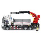 Reobrix 22011 többfunkciós darus teherautó építőkészlet, 2178 db-os készlet, távirányítós és motoros funkciókkal