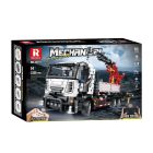 Reobrix 22011 többfunkciós darus teherautó építőkészlet, 2178 db-os készlet, távirányítós és motoros funkciókkal