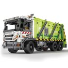 Reobrix 22022 kukásautó technikai modell építőkészlet 1355 db-os készlet, működő emelő mechanikával