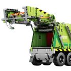 Reobrix 22022 kukásautó technikai modell építőkészlet 1355 db-os készlet, működő emelő mechanikával