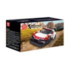 Mould King 27010S Porsche 911 versenyautó modell, 389 db-os készlet