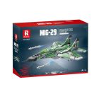 Reobrix 33024 MIG-29 vadászrepülő technikai modell, 1387 db-os készlet