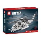 Reobrix 33037 CH-53E Super Stallion katonai szállítóhelikopter 2193 db-os építőkészlet