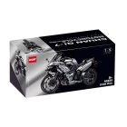 GULY 60525 Kawasaki Racing Motorcycle technikai modell, 2156 db-os készlet, statikus kivitel