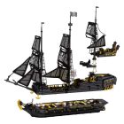 Reobrix 66036 Black Pearl kalózhajó 4304 db-os készlet, részletgazdag kiállítható modell