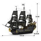 Reobrix 66036 Black Pearl kalózhajó 4304 db-os készlet, részletgazdag kiállítható modell