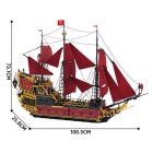 Reobrix 66049 Revenge Pirate Ship kalózhajó építőkocka készlet 5666 db-os készlet