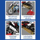 Reobrix 99040 1000RR technikai motorkerékpár modell, 949 db-os készlet, 1:8 méretarány
