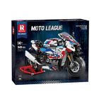 Reobrix 99040 1000RR technikai motorkerékpár modell, 949 db-os készlet, 1:8 méretarány